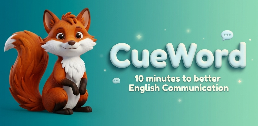 Cueword — 10 minutes to better English Communication